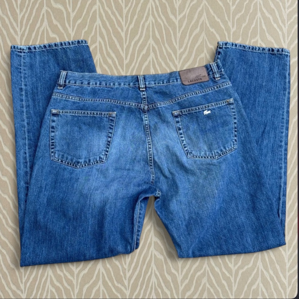 Lacoste Blue Denim with Iconic Logo - Picture 5 of 6